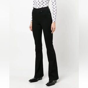 SPANX Black Flare Jeans Wide Leg
